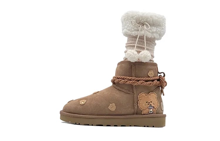 CLASSIC MINI Зимние ботинки женские коричневые Ugg