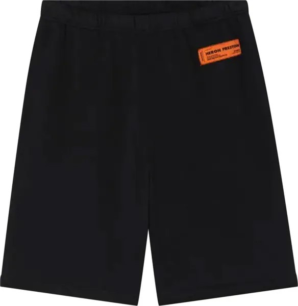 Спортивные шорты Heron Preston Sweatshorts Logo 'Black', черный