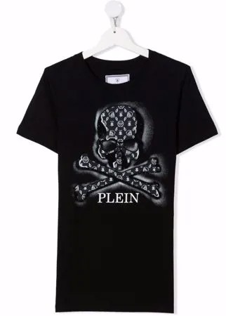 Philipp Plein Junior футболка с принтом