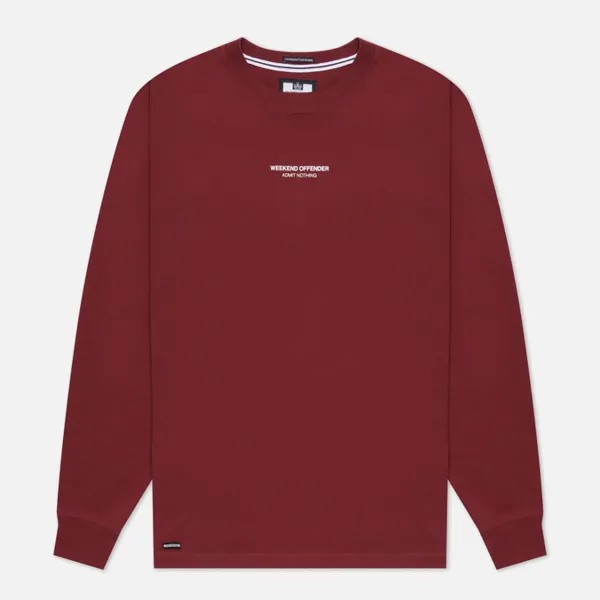 Лонгслив мужской Weekend Offender TSAW2109 бордовый L