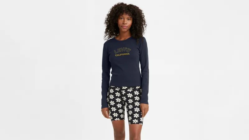 Лонгслив женский Levi's A5247-0002 синий S