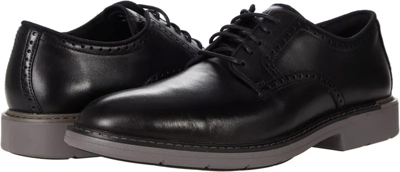 Оксфорды The Go-To Plain Toe Oxford Cole Haan, цвет Black/Gray Midsole