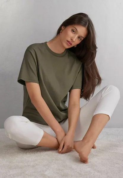 Базовая футболка Intimissimi, светло-зеленый