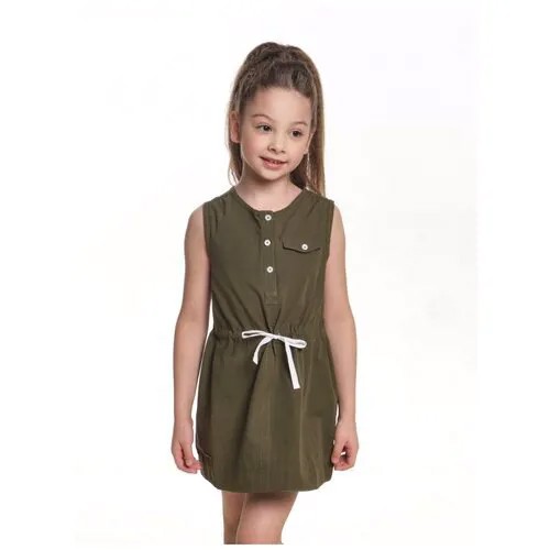 Платье Mini Maxi, модель 4625, цвет хаки, размер 104