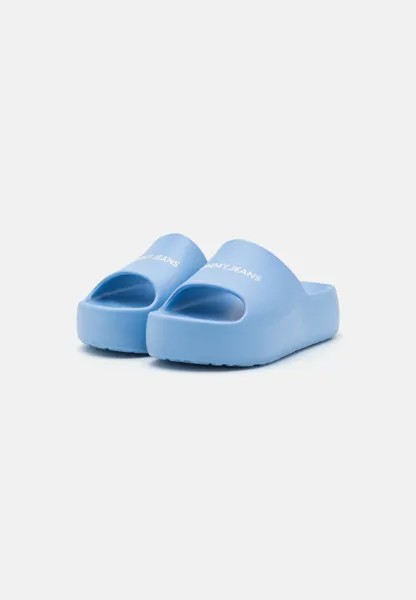 Пляжные тапочки и сандалии Chunky Flatform Slide Tommy Hilfiger, вестсайд синий