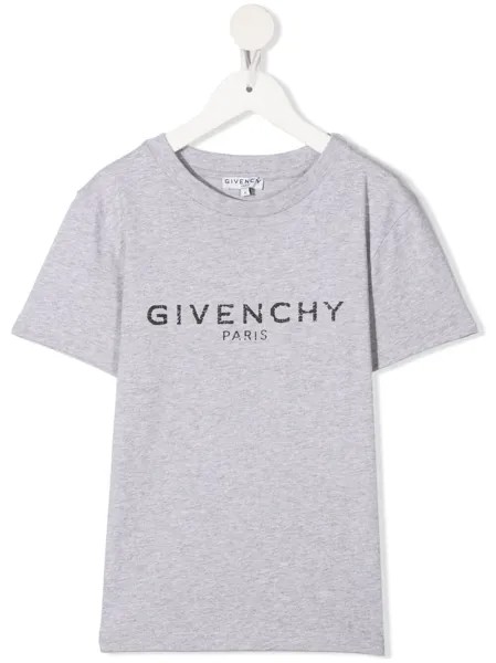 Givenchy Kids футболка с логотипом