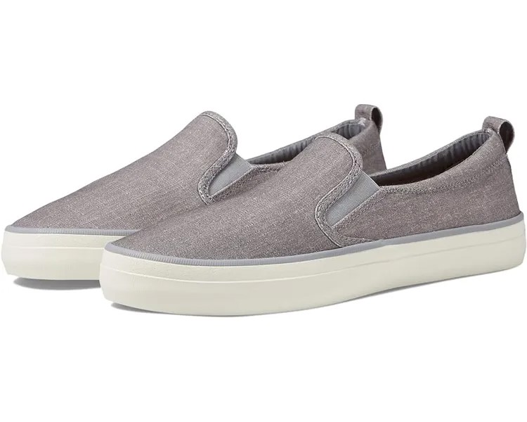 Кроссовки Sperry Crest Slip-On, цвет Grey Shimmer