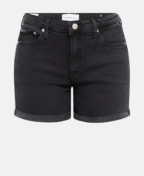 Джинсовые шорты Calvin Klein Jeans, черный