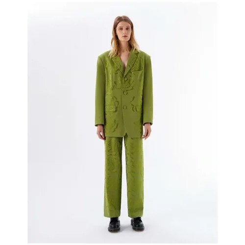 Пиджак ROMA UVAROV DESIGN, размер S, зеленый