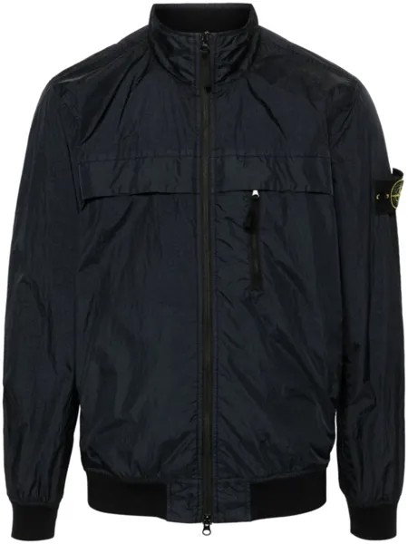 Stone Island легкая куртка с нашивкой Compass, синий