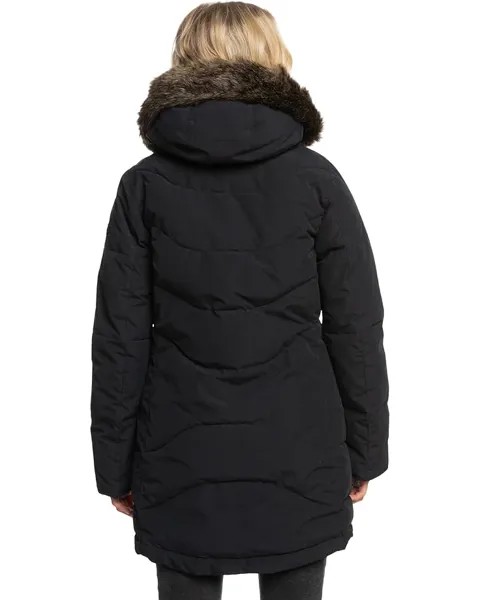 Куртка Roxy Ellie Insulated Hooded Jacket, реальный черный