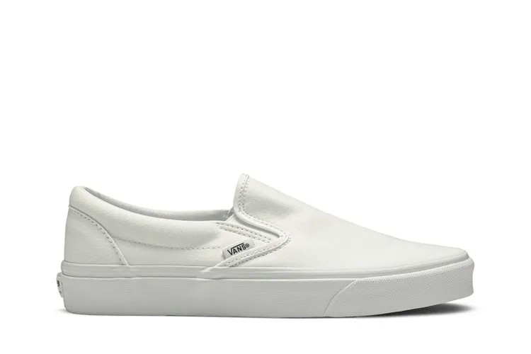 Кроссовки Vans Classic Slip-On 'White Canvas', белый