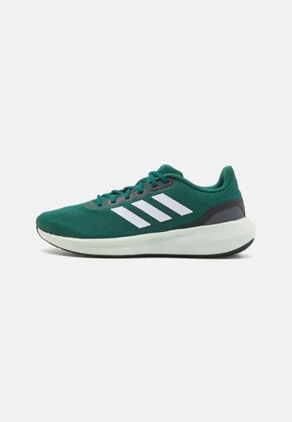 Кроссовки для стабилизирующего бега RUNFALCON 3.0 adidas Performance, цвет collegiate green/footwear white/core black