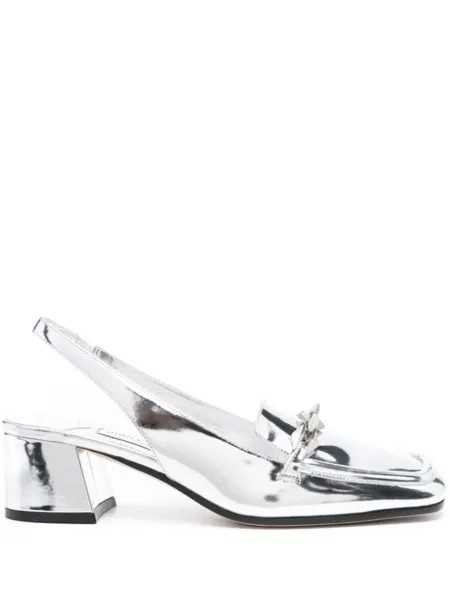 Jimmy Choo туфли Diamond Tilda 45, серебристый