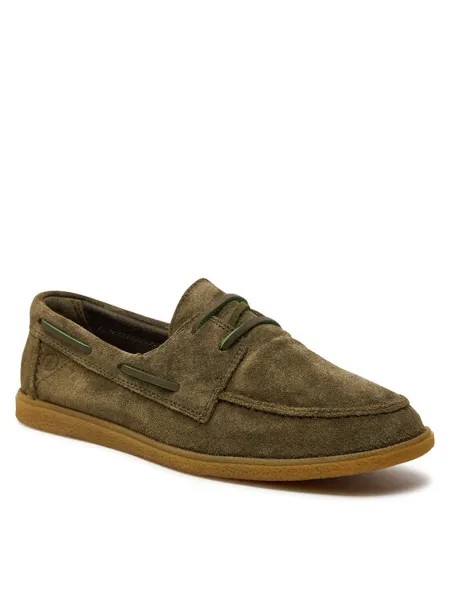 Полуботинки Clarks, зеленый