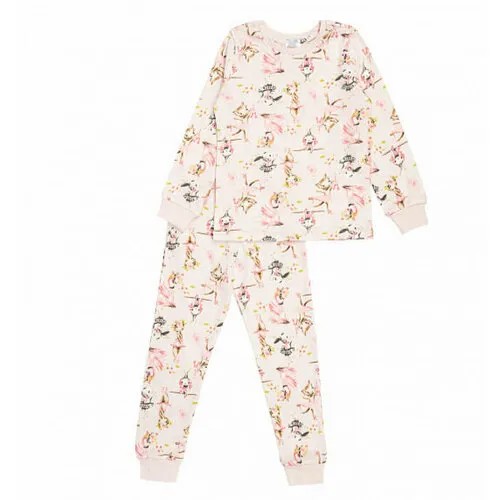 Пижама  Linas Baby, размер 128, розовый