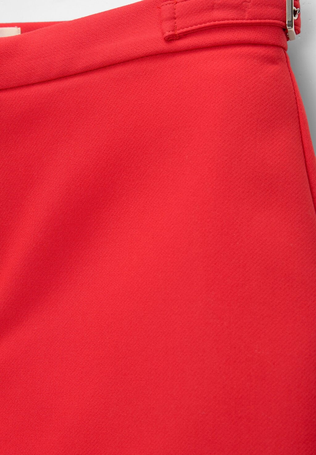 Шорты With Side Buckles PULL&BEAR, красные