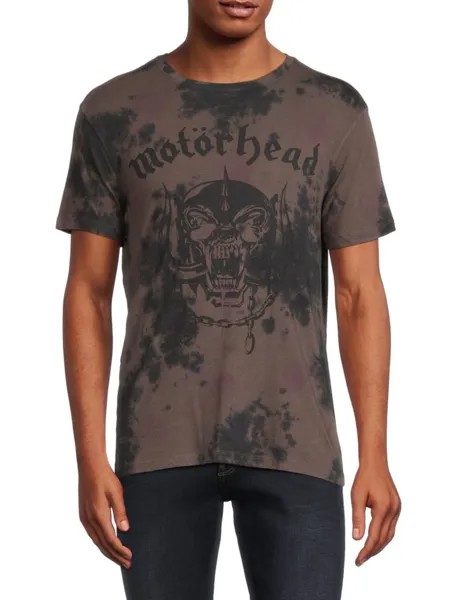 Футболка Motorhead с принтом тай-дай John Varvatos, цвет Mushroom