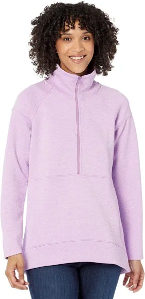 Толстовка L.L.Bean FlexForward Quilted 1/2 Zip Pullover, цвет Lilac Heather
