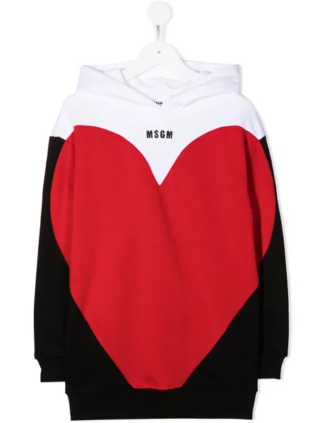 MSGM Kids худи с принтом