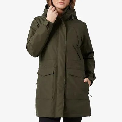 Helly Hansen Wmns Frida Insulated Parka Женская оливковая