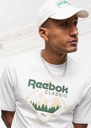 Бейсболка с вышивкой ASOS DESIGN в цвете выбеленный белый-Neutral
