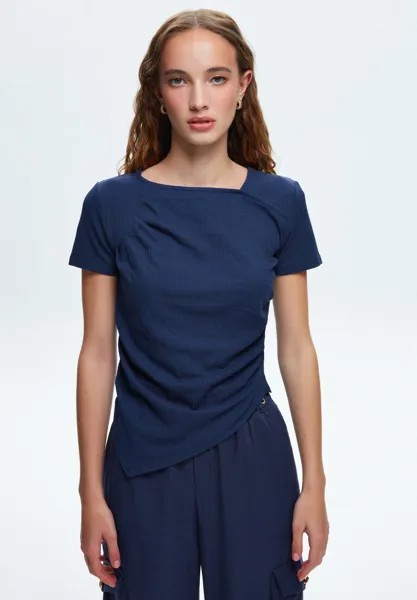 Базовая футболка Asymmetrical adL, цвет navy blue