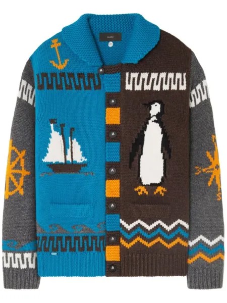 Alanui кардиган The Nautical Cardigan, синий