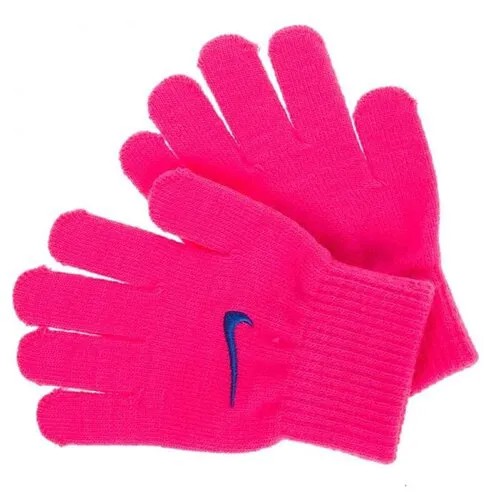 Перчатки NIKE, размер XS/S, розовый