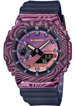 Японские наручные  мужские часы Casio GM-2100MWG-1A. Коллекция G-Shock