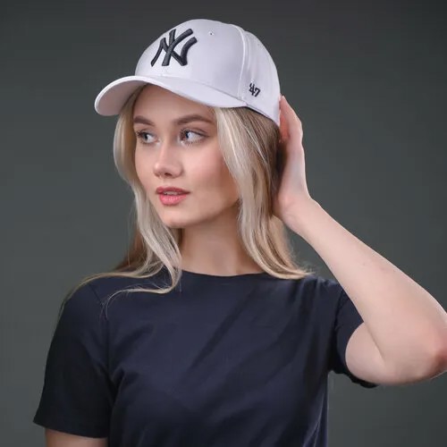 Кепка BYG Records, размер 57-59, белый
