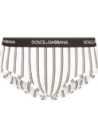 Dolce & Gabbana трусы-брифы в вертикальную полоску