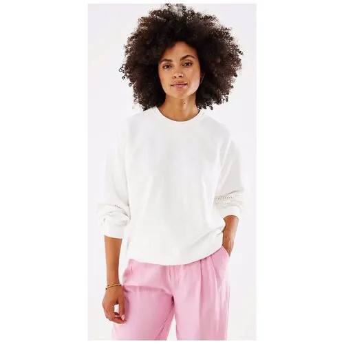Свитшот женский MEXX; цвет Off white; р.XS