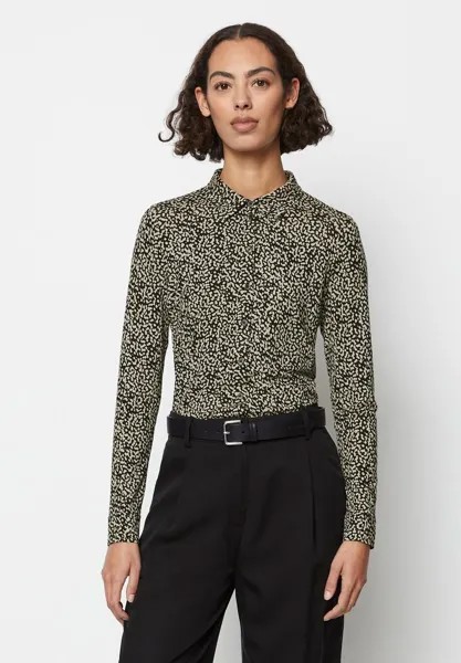 Блузка на пуговицах LONG SLEEVE COLLAR PLACKET Marc O'Polo, цвет Black