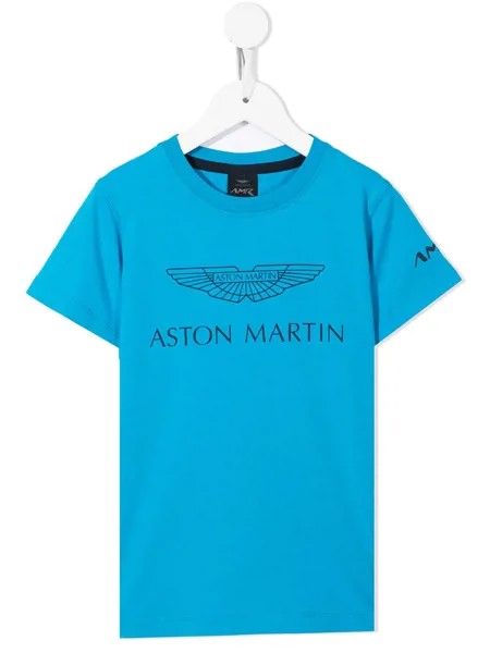 Hackett Kids футболка с принтом Aston Martin
