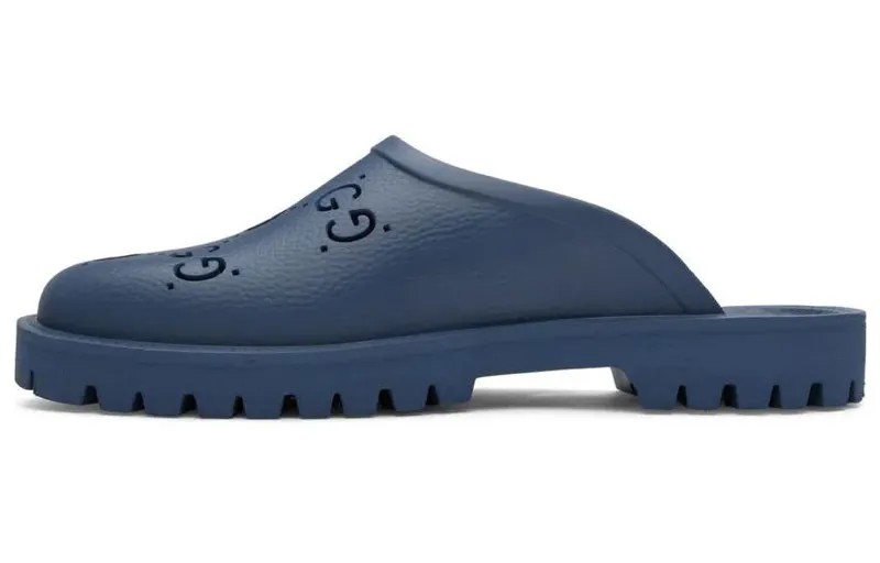 Сандалии GG Slip-On Indigo Blue Gucci