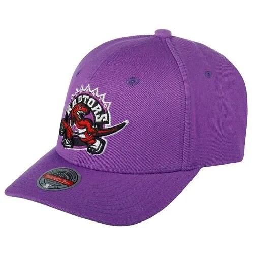 Бейсболка MITCHELL NESS HHSS3260-TRAYYPPPPURP Toronto Raptors NBA, размер ONE