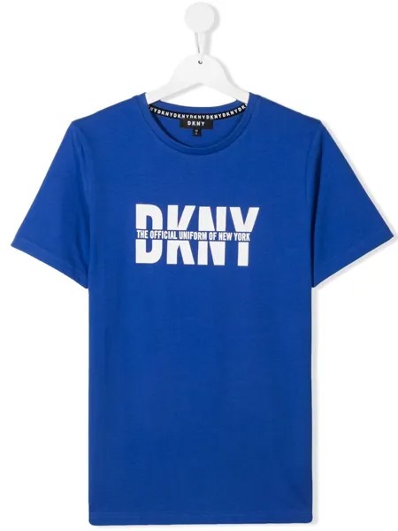 Dkny Kids футболка с логотипом