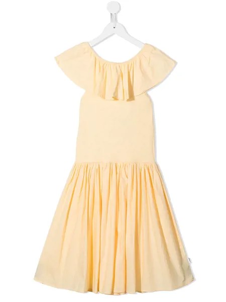 Molo TEEN ruffle-collar dress