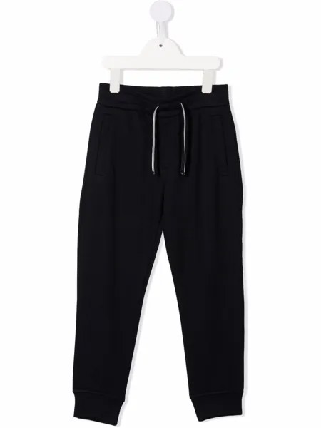 Emporio Armani Kids спортивные брюки с кулиской