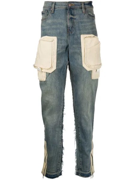 VAL KRISTOPHER зауженные джинсы средней посадки