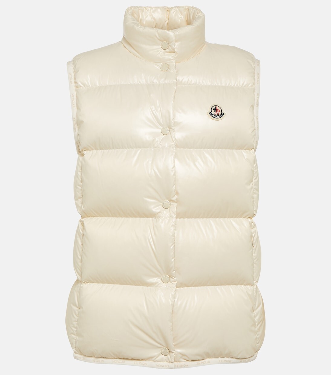 Пуховик Badia Moncler, белый