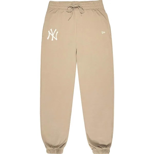 Тренировочные брюки MLB NEW YORK YANKEES LEAGUE ESSENTIALS JOGGER FLEECE PANTS New Era, цвет Braun