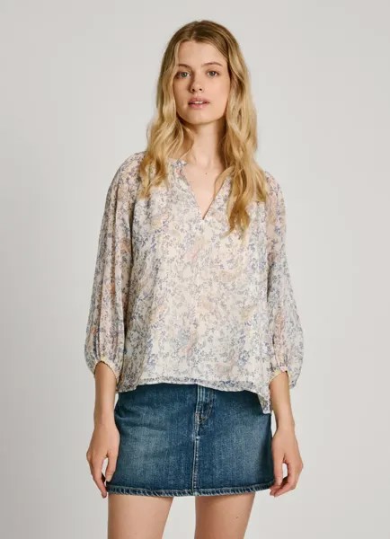 Блузка с принтом Pepe Jeans 