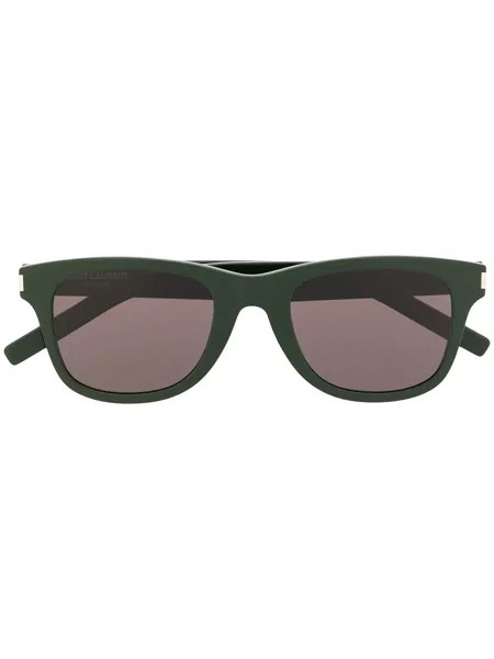 Saint Laurent Eyewear солнцезащитные очки SL51BSLIM в прямоугольной оправе