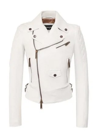 Кожаная куртка Dsquared2