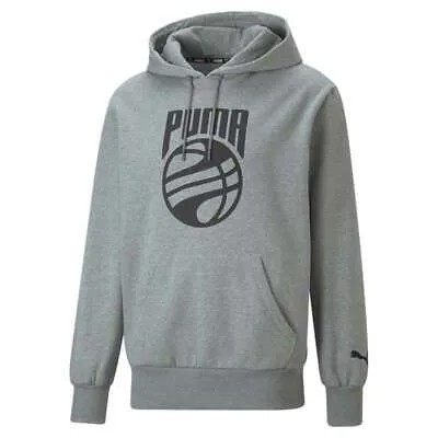 Puma Posterize Graphic Pullover Hoodie Mens Size M Повседневная верхняя одежда 53633702