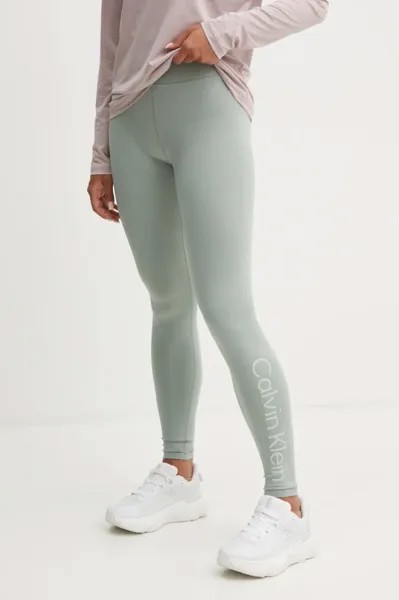 Тренировочные леггинсы Calvin Klein Performance, бирюзовый
