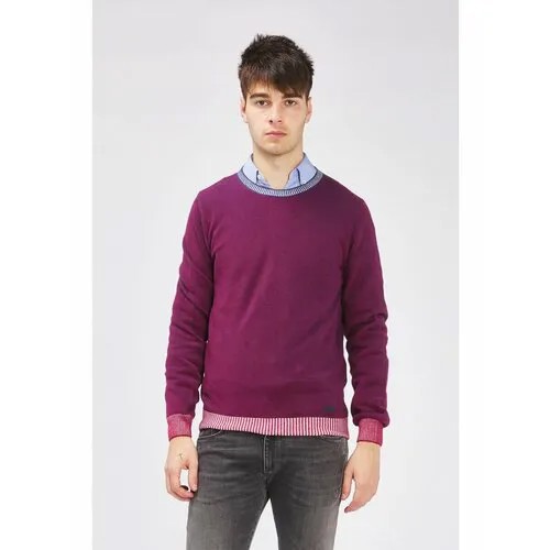 Пуловер Trussardi Jeans, размер XXL, бордовый