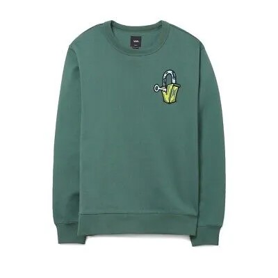 Пуловер с круглым вырезом Vans Skate Classics (зеленая утка) Толстовка